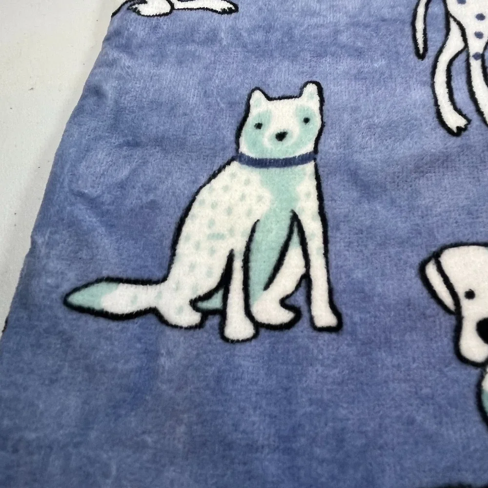 Artisan de Luxe Dog Print Towel 3 Piece Set Bath Hand Washcloth 100% Cotton New